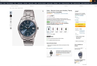 Reloj Seiko Titanium SUR371P1 por solo 218,83€
