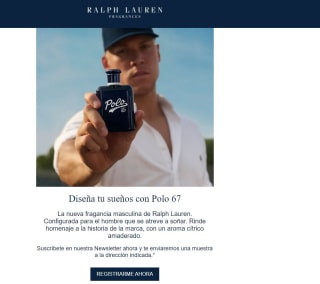 3.5000 muestras gratis de fragancia Polo de Ralph Lauren
