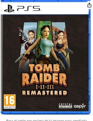 juego Tomb Raider 1-3 Remastered Starring Lara Croft por 24,99€