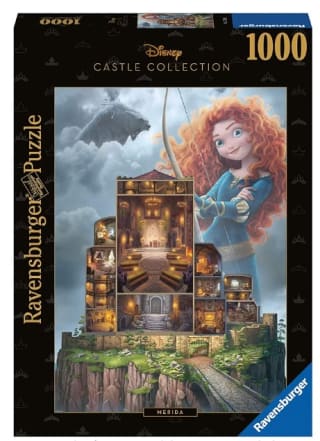 Puzzle Castillos de Disney: Mérida 1000 Piezas, marca Ravensburger por 8,90€