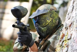 Paintball 4 Personen | 50 Kogels p.p voor €4,95 + gratis bitterballen bij fundustry via iBOOD