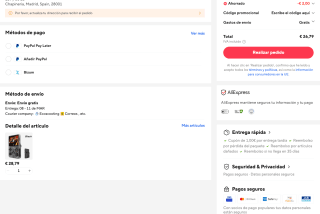 Consola R36S negra 64GB por solo 26,79€