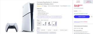 Console PlayStation 5 à 549€