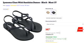 Ipanema Class Wish II slippers voor €16,73 bij Bol