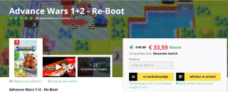Advance Wars 1+2: Re-Boot Camp - Nintendo Switch voor €33,59 bij GameMania