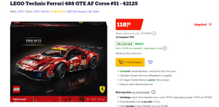 Ferrari 488 GTE “AF Corse #51” - 42125 voor €118,19 bij Bol.com