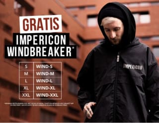 Gratis Impericon windjack bij je bestelling
