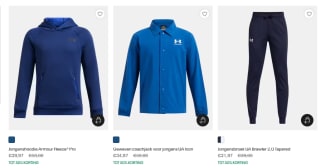 50% Korting tijdens de Mid Season Sale bij Under Armour