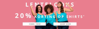 20% korting op shirts bij Ulla Popken