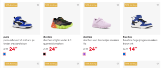 50% korting op geselecteerde schoenen en kleding van Adidas, Skechers en meer bij Scapino