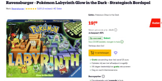Ravensburger Pokémon Labyrinth Glow in the Dark Bordspel voor €19,99 bij Bol