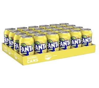 24 Latas Fanta Limón 24*330ml a solo 13,59€