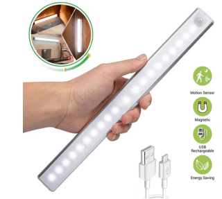 Lámpara Led inalámbrica 50cm sensor de movimiento por 2,46€