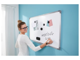 UNITED OFFICE Magnetisch whiteboard 90 x 58,5 cm voor €17,99 in de Lidl webshop
