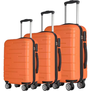 Juego de 3 maletas, Grande, mediana y pequeña de cabina por 41,64€