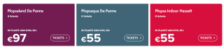 Plopsa-tickets 1+1 / 2+2 en 5+5 gratis