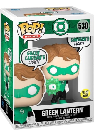 Funko Pop Heroes DC Green Lantern por 8€.