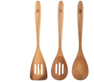 Set 3pcs utensilios de cocina acacia por 4,99€