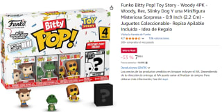 Funko Bitty Pop! Toy Story Pack 4 Figuras De Vinilo Woody por 7.99€