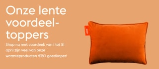 Tot €20 korting op diverse warmteproducten bij Stoov