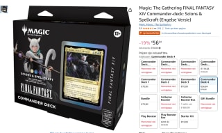 Magic: The Gathering FINAL FANTASY XIV Commander-deck: Scions & Spellcraft voor €56,64 bij Amazon