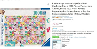 Puzzle 1000 Piezas Marca Ravensburger - Puzzle: Squishmallows Challenge por 7,70€.
