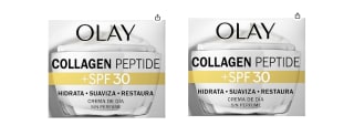 2 Botes de Olay Collagen Peptide24 Crema Facial De Día Con Péptido De Colágeno Y Vitamina B3 + Protección SPF 30, 50 ml por 27.2€