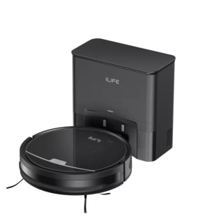 Robot aspirador ILIFE V9Pro, autovaciado, fuerte succión 3000 Pa, navegación giroscópica Control por aplicación/Alexa por 92,79€