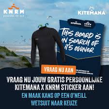 Gratis Be Traceable stickers KNRM