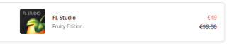 FL Studio Fruity Edition voor €49 via image-line