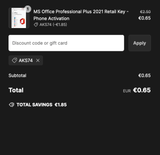 Microsoft Office Professional Plus 2021 Licencia de por Vida por solo 0,65€