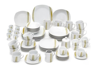 62-delig van Well Porseleinen tafelservies Camaro voor €34,99 in de Lidl webshop