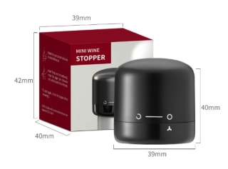 Mini tapón de silicona para sellado de botella de vino por 0,64€