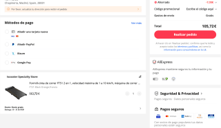 Cinta Formill de correr ft21 2 en 1 por solo 105,72€