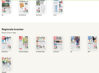 4 weken de krant voor €4 bij Kiosk