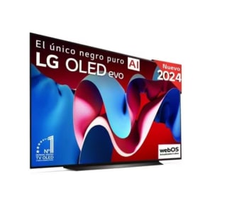 Televisor LG OLED evo C4 83" a tan solo 2,329€