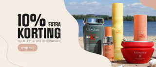 10% korting op alles bij Haarshop