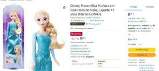 Recopilación de juguetes y muñecasDisney en prime day con descuentos de hasta -60% o más