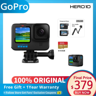 Câmera Gopro Hero, modelo 10 Black Action - R$ 2.221,16