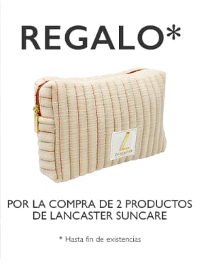Regalo de neceser por la compra de 2 productos Lancaster