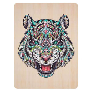 Unieke Houten Puzzel Tijger, 130st. voor €4 bij Lobbes