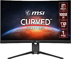 Monitor gaming MSI G32C4 E2 de 31.5 pulgadas 170 Hz, 1500R, 1920 x 1080 (FHD), 1 ms de Respuesta por 199€