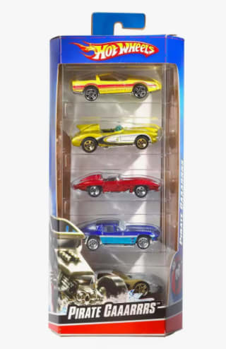 Pack 5 vehículos Hot Wheels por 4,99€
