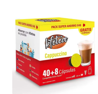 Paquete 48 cápsulas Capuccino Dolce Gusto a solo 2,95€