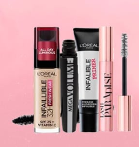 -50% descuento en la segunda unidad de L'oreal