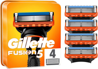 4 recambios para la Gillette Fusion 5 por 10,21€
