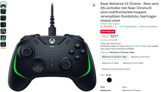Razer Wolverine V2 Chroma Controller voor Xbox voor €134,84 bij Amazon