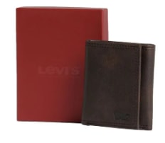 Billetera Hombre Trifold ID Café Levis por $21.592