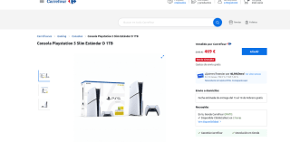 PlayStation 5 Slim Lector por solo 469€