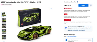 LEGO Technic Lamborghini Sián FKP37 por 242,89€